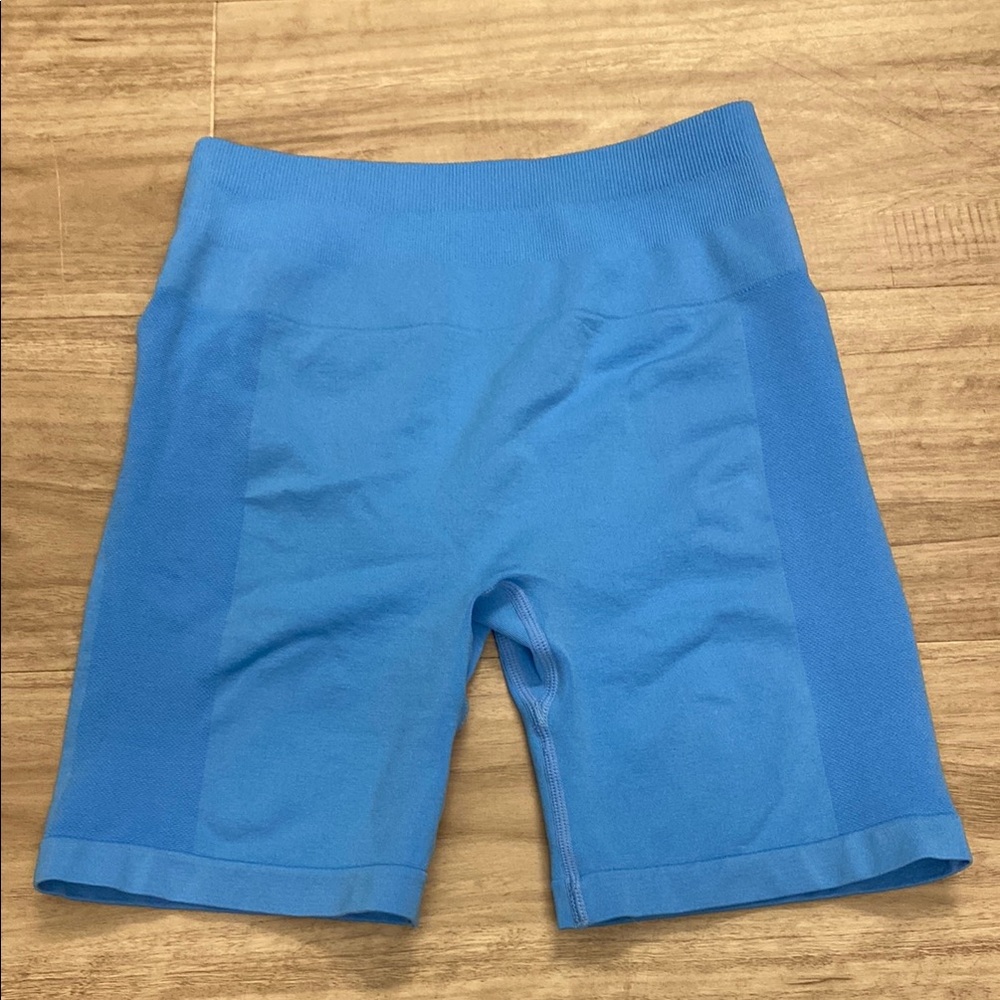 Seamless Blue Women's Shorts